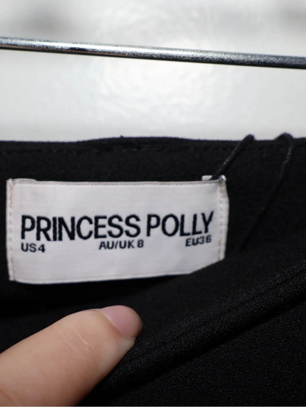 Princess Polly Black Grommet Belted Mini Skirt